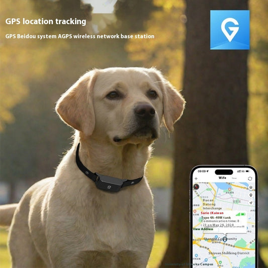 Ondaum Pet GPS Tracker Collar – Real-Time Tracking & Smart Locator
