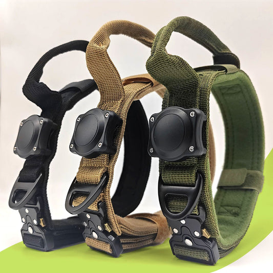 Tactical Waterproof Dog Collar with Ring