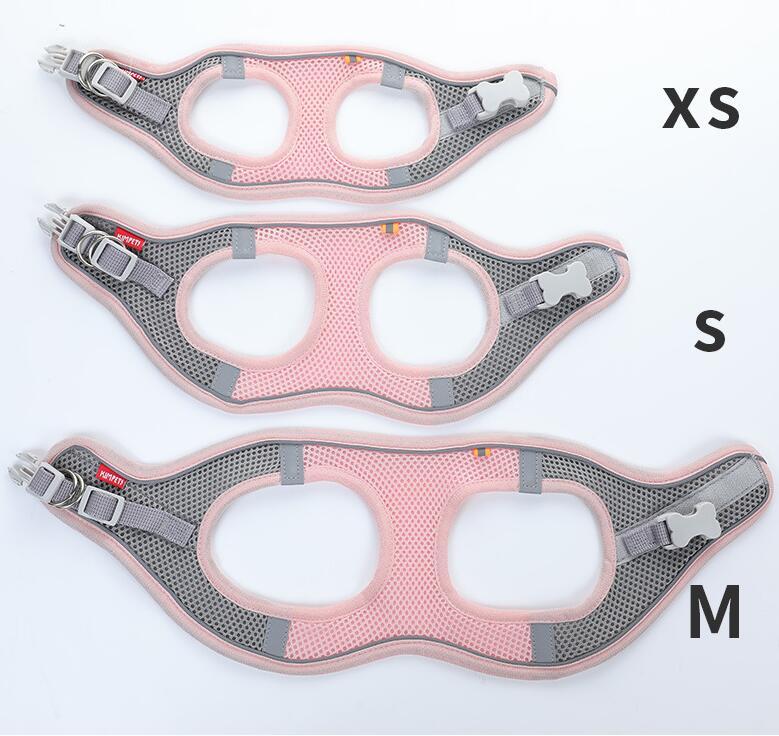 Mesh Breathable Reflective Vest Traction Rope
