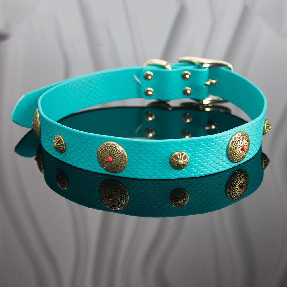Ondaum Pet Encapsulated Webbing Dog Collar – Waterproof, Durable & Easy to Clean