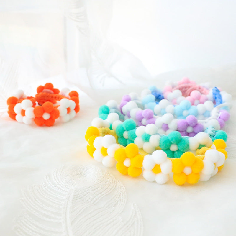 Ondaum Pet Polyester Flower Woven Adjustable Collar - Stylish & Comfortable Pet Accessory for Dogs and Cats