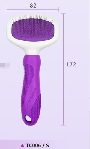 Stainless Steel Remove Floating Hair Professional Grooming Hair Pulling Cats And Dogs Open Knot Comb