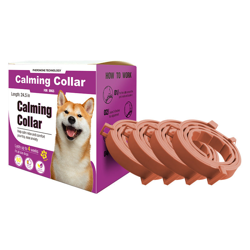 Ondaum Adjustable Soothing Collar for Cats and Dogs – Calm Your Pet with Comfort and Style