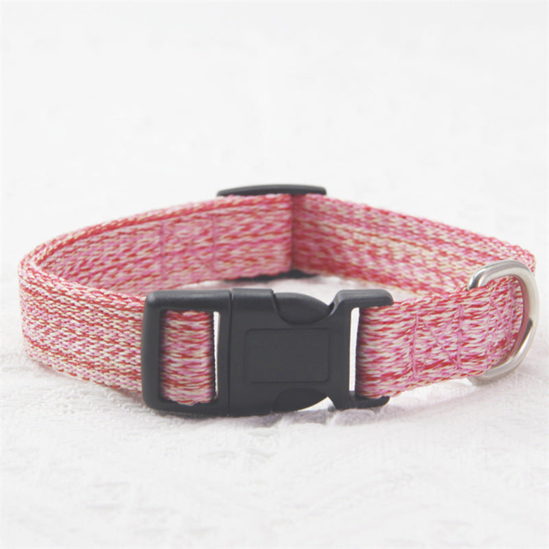 Breathable Soft Dog Collar with Safety Plug – Adjustable & Low-Sensitivity Design