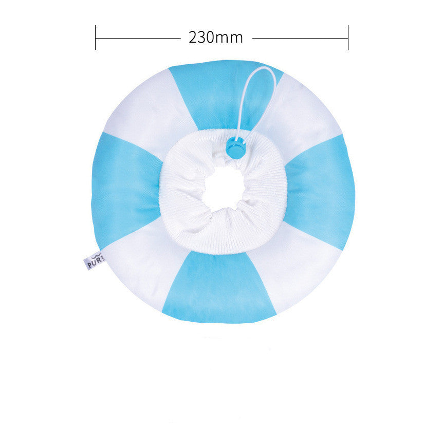 Rice Cake Ruffled Collar For Cats And Dogs